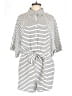 Shein 100% Polyester White Romper Size 12 - photo 1