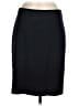 J.Crew 100% Wool Solid Black Wool Skirt Size 6 - photo 1