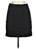Free People Solid Black Denim Skirt Size 2 - photo 1