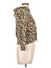 Old Navy Animal Print Tan Cardigan Size L - photo 4