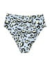 Unbranded Animal Print Blue Purple Swimsuit Bottoms Size M - photo 2