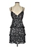 Lulus 100% Polyester Print Black Cocktail Dress Size XS - photo 1