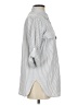 Max Studio Stripes Silver 3/4 Sleeve Blouse Size XS - photo 4