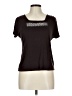 Assorted Brands Brown Short Sleeve Top Size EU (IT) 46 / US 10 - photo 1