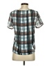 Maeve Teal Short Sleeve Blouse Size XS - photo 2