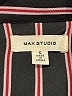 Max Studio Stripes Burgundy Blazer Size S - photo 6