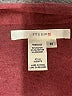 Studio M Burgundy Long Sleeve Blouse Size M - photo 4