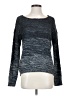 Quinn 100% Acrylic Metallic Blue Pullover Sweater Size S - photo 1