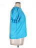 Shein 100% Polyester Blue Short Sleeve Top Size XL - photo 4