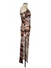 Shein Animal Print Brown Cocktail Dress Size 2 - photo 4