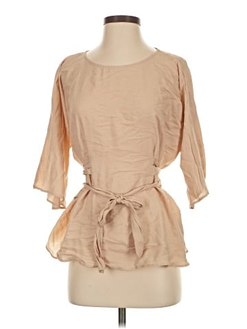 Zara 3/4 Sleeve T-Shirt (view 1)