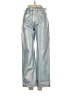 FRAME Metallic Silver Jeans Size 26 waist - photo 1