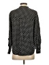 Everlane 100% Viscose Polka Dots Black Long Sleeve Button-Down Shirt Size S (estimated) - photo 2