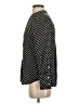 Everlane 100% Viscose Polka Dots Black Long Sleeve Button-Down Shirt Size S (estimated) - photo 5