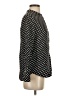 Everlane 100% Viscose Polka Dots Black Long Sleeve Button-Down Shirt Size S (estimated) - photo 4