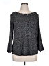 Perseption Concept Gray Long Sleeve Top Size XL - photo 1