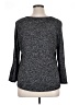 Perseption Concept Gray Long Sleeve Top Size XL - photo 2