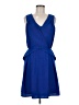 Tinley Road 100% Polyester Solid Blue Cocktail Dress Size M - photo 1