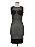 Just Fab Gray Cocktail Dress Size M - photo 1