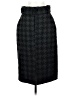 Ann Taylor Houndstooth Black Formal Skirt Size 4 - photo 1