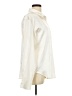 Things Between Color Block Ivory Long Sleeve Blouse Size L - photo 4