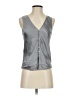 Madewell Silver Sleeveless Blouse Size 0 - photo 1