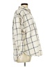 Universal Thread 100% Cotton Checkered-gingham Ivory Long Sleeve Button-Down Shirt Size L - photo 4