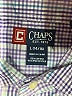Chaps Plaid Purple Long Sleeve Button-Down Shirt Size 14 - 16 - photo 3