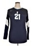 Nike Blue 3/4 Sleeve T-Shirt Size XL - photo 1