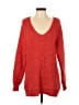 Free People Red Orange Pullover Sweater Size XS - photo 1