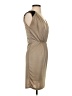 Kardashian Kollection 100% Polyester Solid Tan Cocktail Dress Size XS - photo 4