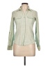 Active 100% Cotton Green Long Sleeve Blouse Size L - photo 1