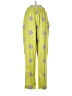 Assorted Brands Print Yellow Casual Pants Size XS - photo 1