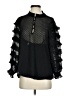 Cleobella Black 3/4 Sleeve Blouse Size S - photo 1