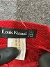 Louis Féraud Solid Red Wool Skirt Size 12 - photo 4