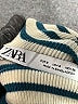 Zara Teal Long Sleeve Top Size S - photo 7