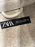 Zara 100% Polyester Gray Jacket Size S - photo 6