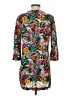 J.Crew Tropical Green Casual Dress Size S - photo 2