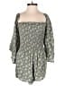 Blue Life 100% Rayon Green Romper Size S - photo 1