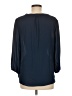 Zac & Rachel 100% Polyester Blue 3/4 Sleeve Blouse Size M - photo 2