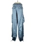 Zara Blue Cargo Pants Size XS - photo 2