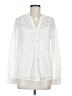Cupio 100% Polyester Ivory Long Sleeve Blouse Size M - photo 1