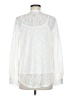 Cupio 100% Polyester Ivory Long Sleeve Blouse Size M - photo 2