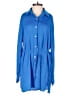 Vestique 100% Polyester Blue Casual Dress Size S - photo 1