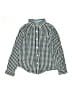Tommy Hilfiger 100% Cotton Checkered-gingham Blue Long Sleeve Button-Down Shirt Size 7 - photo 1