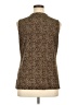 MICHAEL Michael Kors Brown Sleeveless Blouse Size XL - photo 2