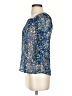 Pins and Needles 100% Polyester Blue 3/4 Sleeve Blouse Size XS - photo 5