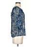 Pins and Needles 100% Polyester Blue 3/4 Sleeve Blouse Size XS - photo 4