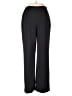 Larry Levine Stripes Black Dress Pants Size 4 - photo 1