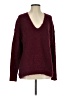Free People Tweed Burgundy Pullover Sweater Size XS - photo 1
